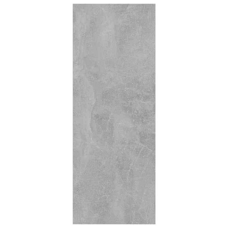 Meuble d'entrée table console design élégant avec compartiments 105 x 30 x 80 cm bois d'ingénierie couleur gris béton DEC032015