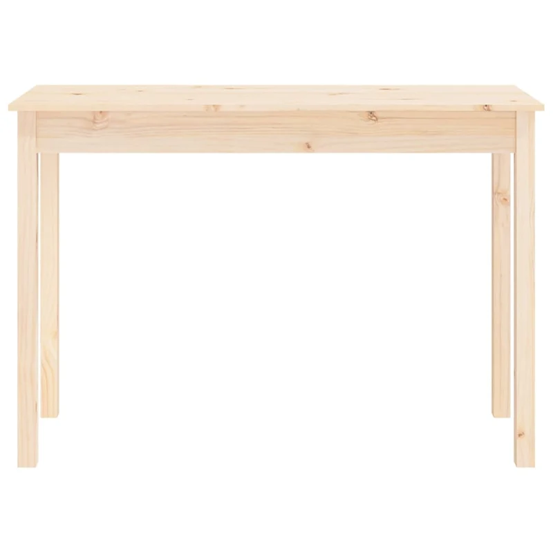 Table console meuble d'entrée 110 x 40 x 75 cm bois massif de pin DEC031527