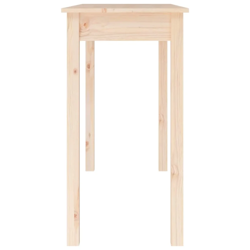 Table console meuble d'entrée 110 x 40 x 75 cm bois massif de pin DEC031527