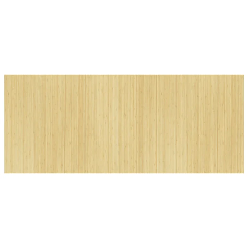 Paravent séparateur de pièce cloison 165 x 400 cm bambou beige DEC031158