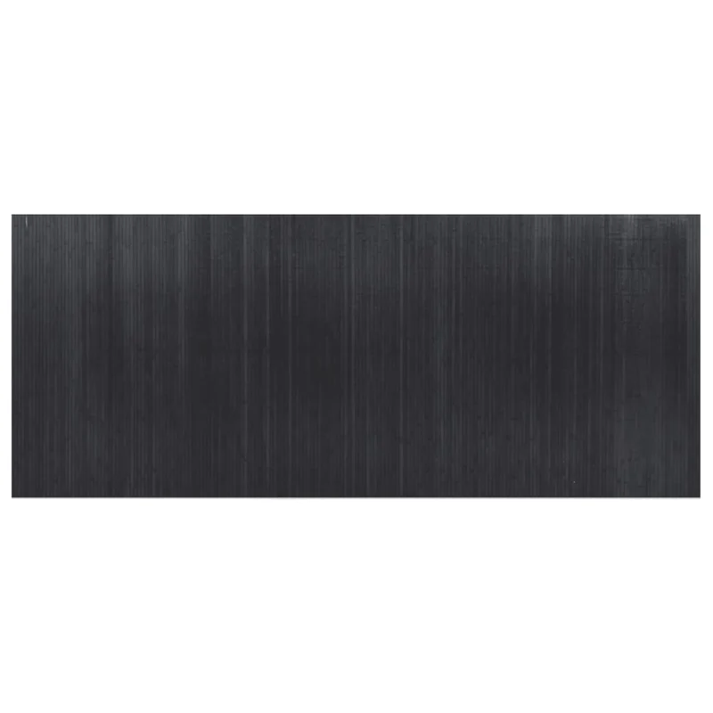 Paravent séparateur de pièce cloison 165 x 400 cm bambou gris DEC031144