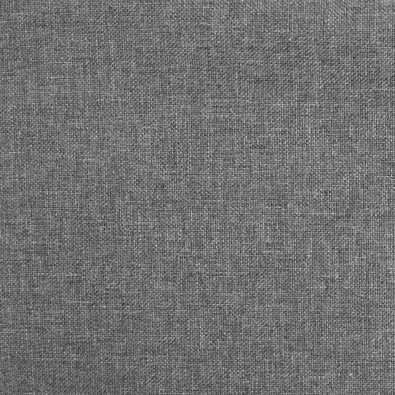 Lot de 2 tabourets de bar chaises hautes en tissu gris et acier DEC029687
