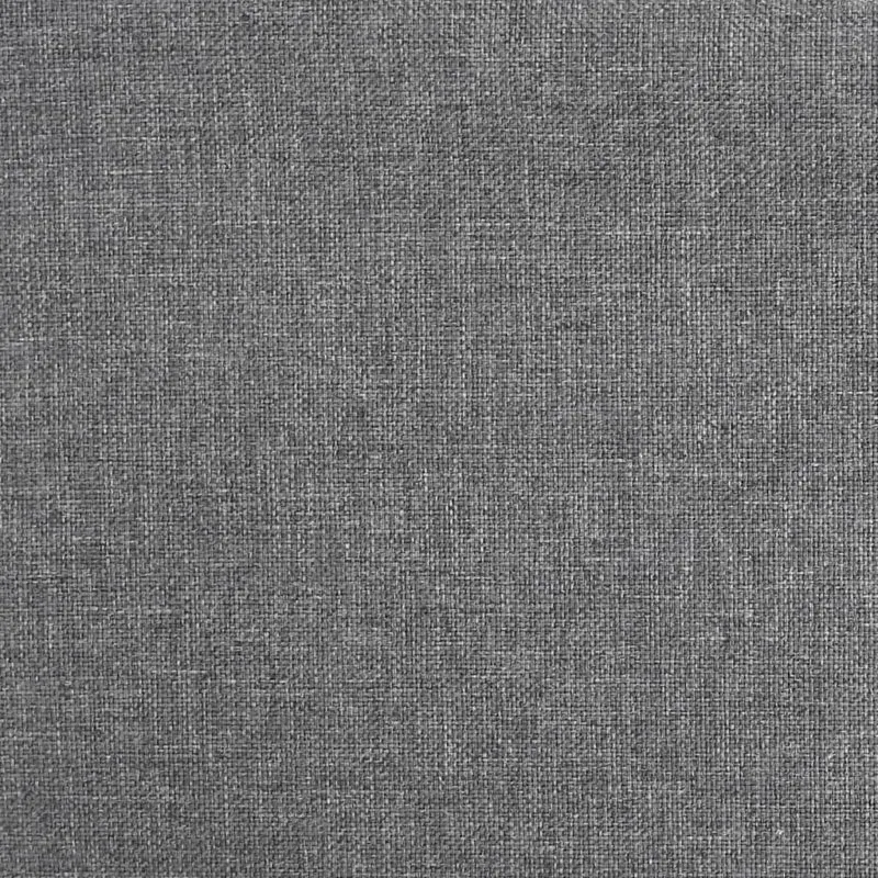 Lot de 2 tabourets de bar chaises hautes hauteur réglable en tissu gris et acier DEC029739