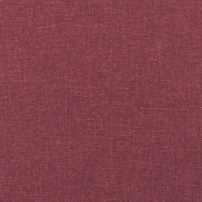 Fauteuil relax TV rembourrage confortable fonction d'inclinaison manuelle en tissu rouge bordeaux DEC028151