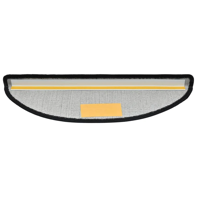 Tapis d'escalier 15 pièces Anthracite 65x24x4 cm DEC023552