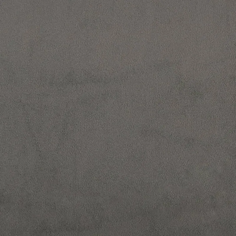Tête de lit accessoire couchage chambre à coucher meuble 80 x 5 x 78/88 cm tissu velours gris foncé TDL0203176