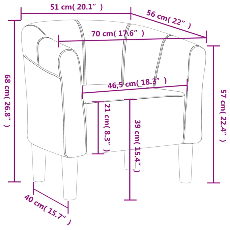 Fauteuil lounge assise confortable dossier arrondi design moderne en tissu noir DEC026471