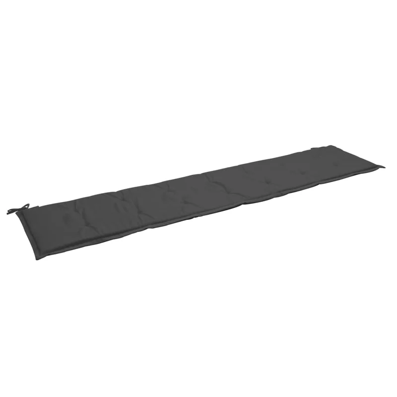 Coussin de banc de jardin Anthracite 200 x 50 x 3 cm DEC021740