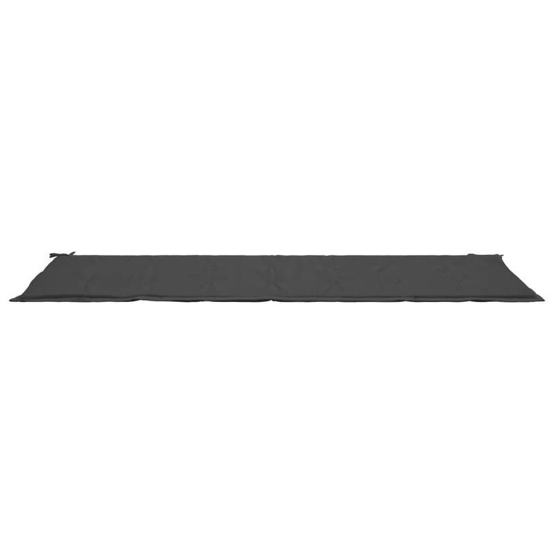 Coussin de banc de jardin Anthracite 200 x 50 x 3 cm DEC021740