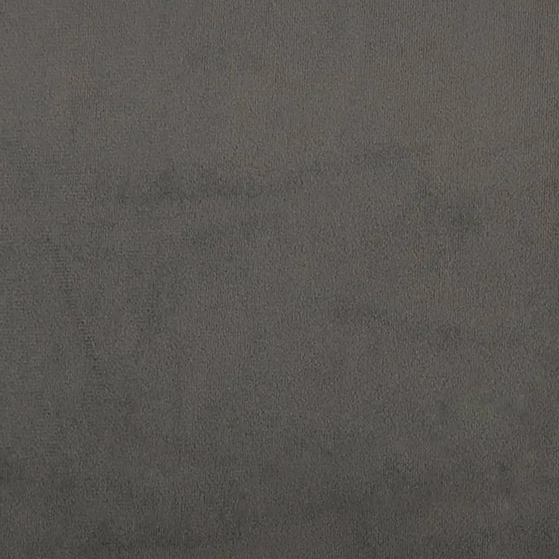 Tête de lit accessoire couchage chambre à coucher meuble avec rebord latéral 93 x 23 x 78/88 cm tissu velours gris foncé TDL0204836