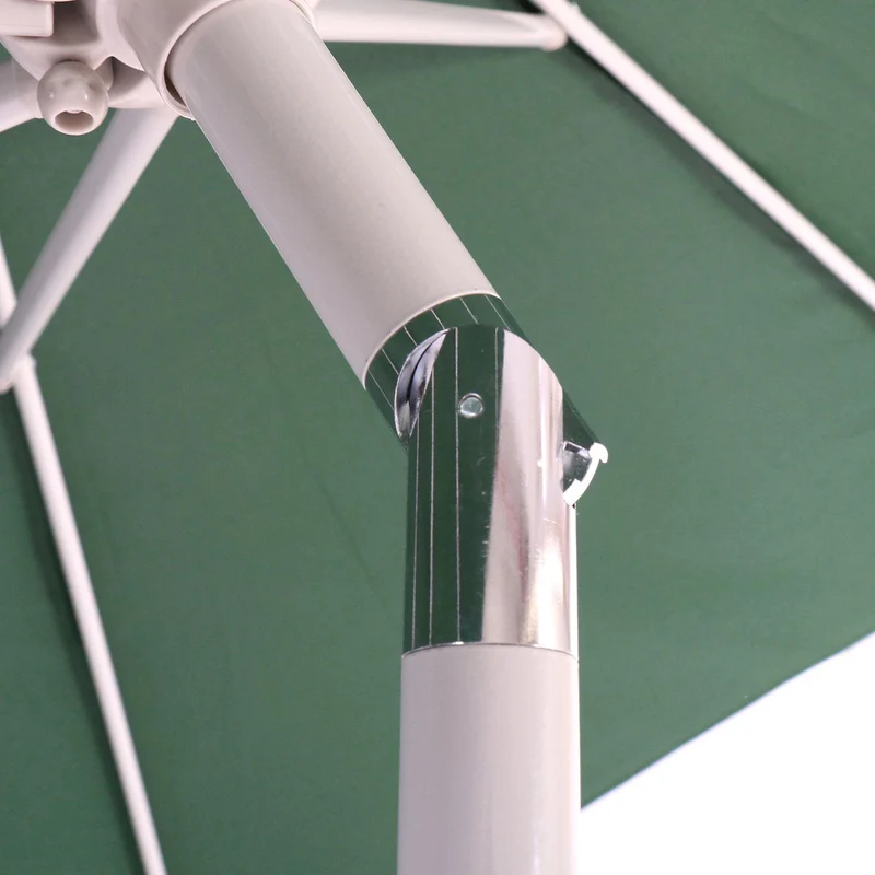 Parasol de jardin Ø 3m inclinable polyester/aluminium 5kg vert 04_0003882