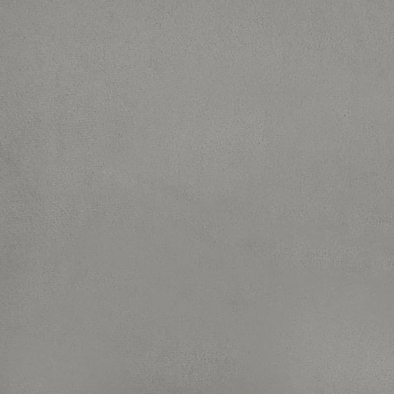 Tête de lit accessoire couchage chambre à coucher meuble avec rebord latéral 163 x 16 x 78/88 cm tissu velours gris clair TDL0205221
