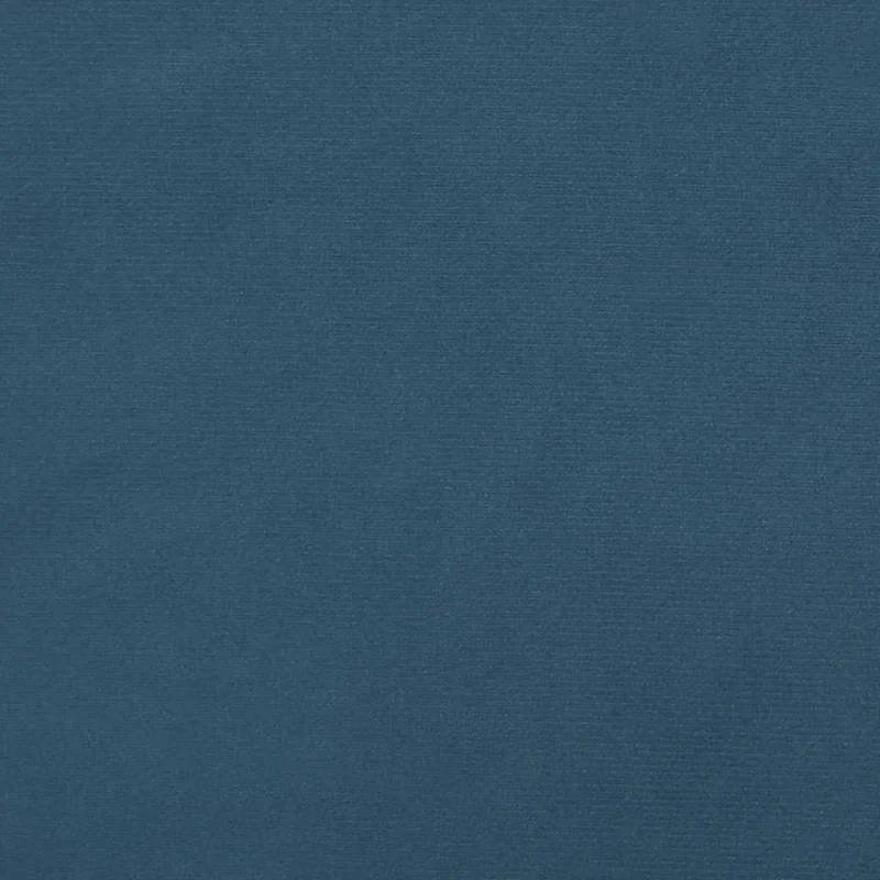 Sommier à lattes sur pieds cadre de lit 160x200 cm tissu velours bleu foncé TDL0207309