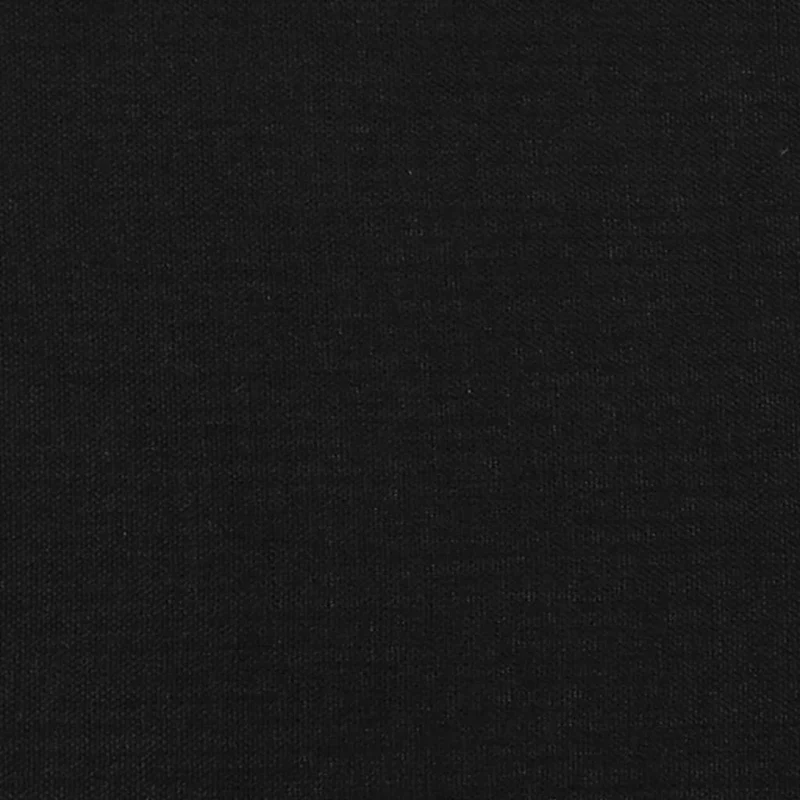 Sommier à lattes sur pieds cadre de lit 200x200 cm tissu noir TDL0206992