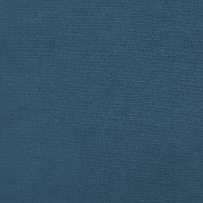 Sommier à lattes sur pieds cadre de lit 90x190 cm tissu velours bleu foncé TDL0207301