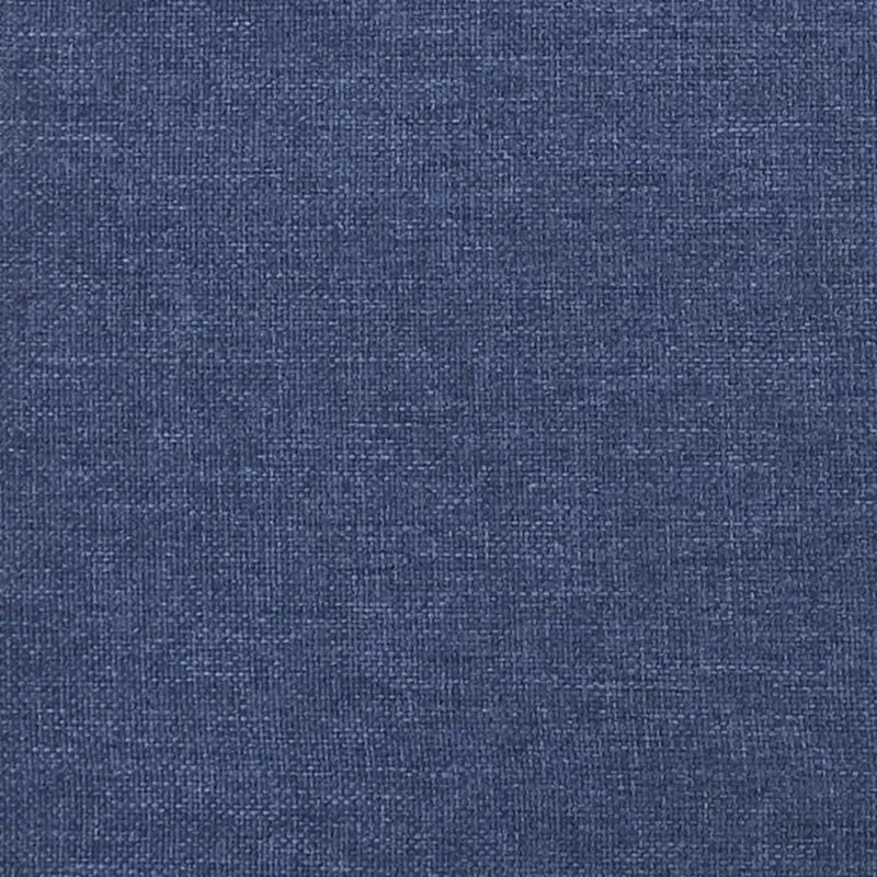 Sommier à lattes sur pieds cadre de lit 90x190 cm tissu bleu TDL0207322