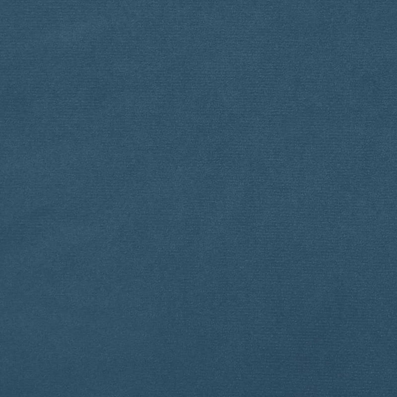 Sommier à lattes sur pieds cadre de lit 200x200 cm tissu velours bleu foncé TDL0207306