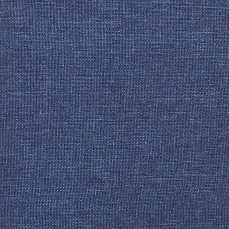 Sommier à lattes sur pieds cadre de lit 100x200 cm tissu bleu TDL0207348