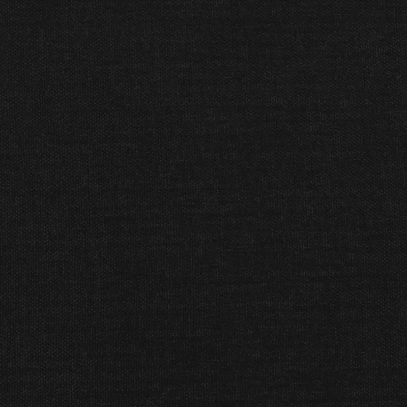 Sommier à lattes sur pieds cadre de lit 90x190 cm tissu noir TDL0206976