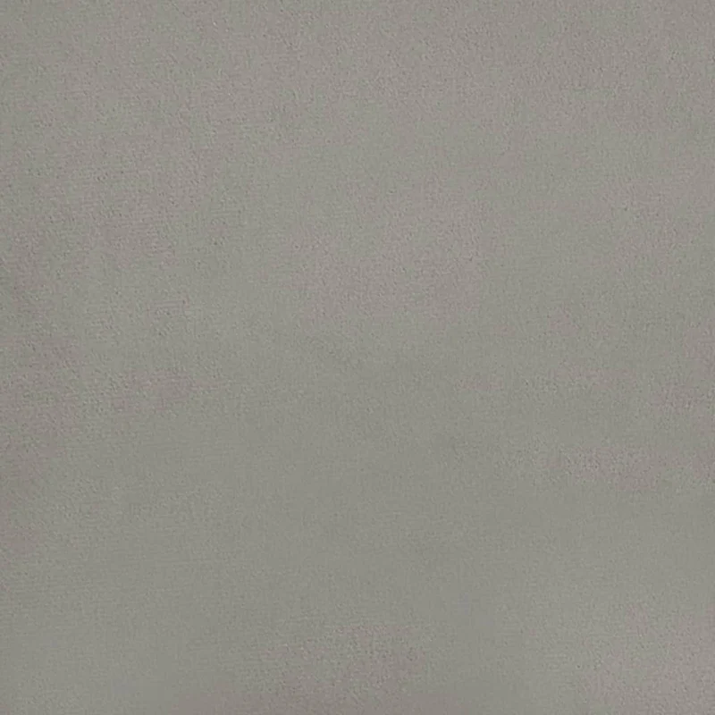 Tête de lit accessoire couchage chambre à coucher meuble avec rebord latéral 93 x 16 x 78/88 cm tissu velours gris clair TDL0205093