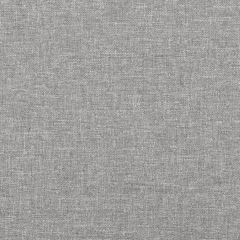 Tête de lit accessoire couchage chambre à coucher meuble capitonné avec rebord latéral 93 x 16 x 78/88 cm tissu gris clair TDL0205098