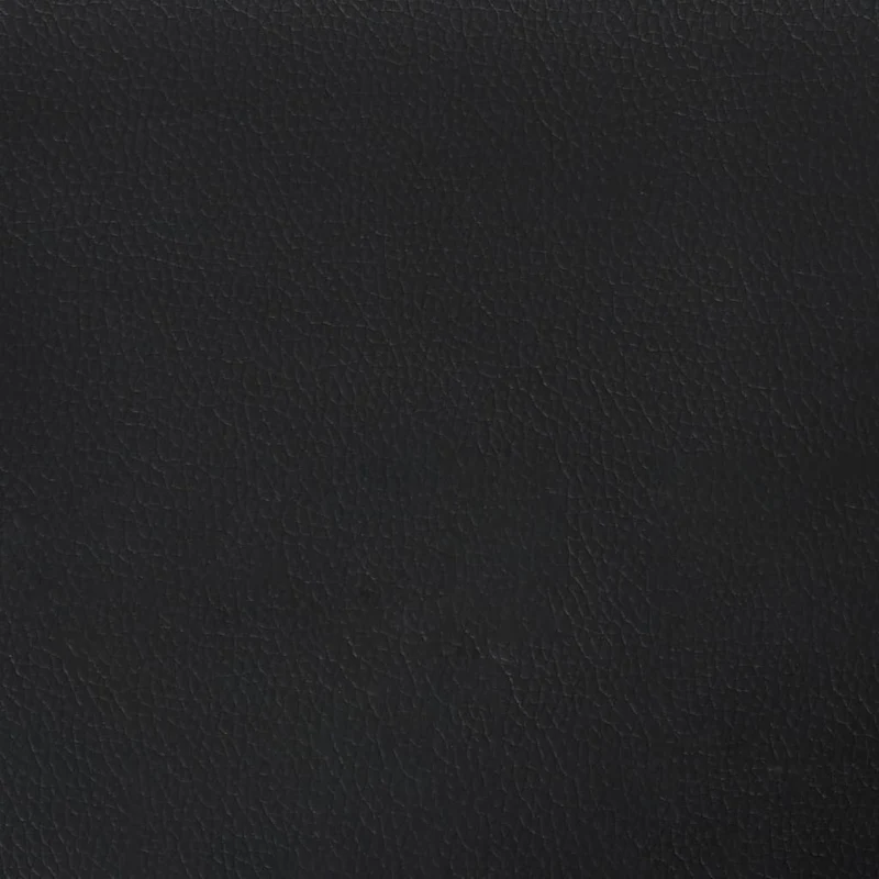 Tête de lit accessoire couchage chambre à coucher meuble capitonné 2 parties 100 x 5 x 78/88 cm synthétique noir TDL0206279