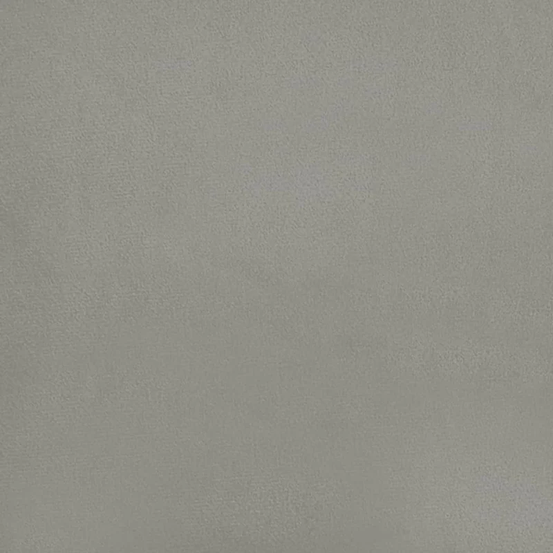 Tête de lit accessoire couchage chambre à coucher meuble avec rebord latéral 103 x 16 x 118/128 cm tissu velours gris clair TDL0205316
