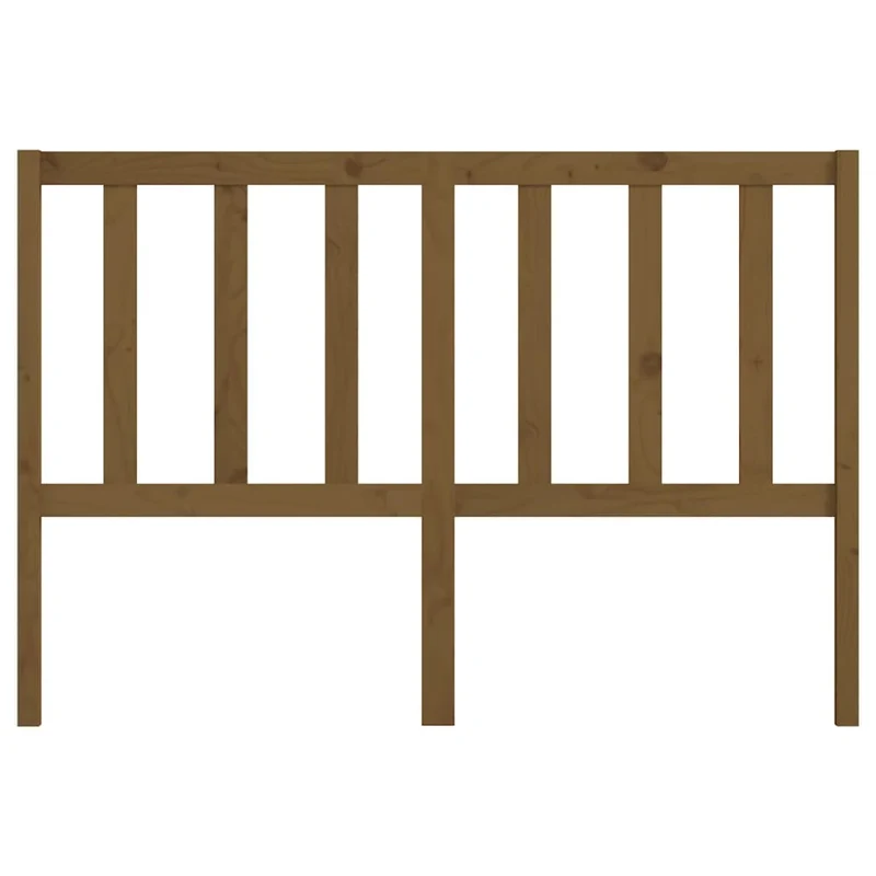 Tête de lit accessoire couchage chambre à coucher meuble 166 x 4 x 100 cm bois massif marron clair TDL0202933
