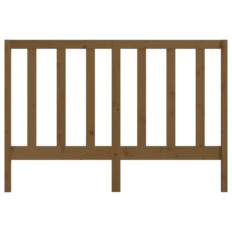 Tête de lit accessoire couchage chambre à coucher meuble 166 x 4 x 100 cm bois massif marron clair TDL0202939