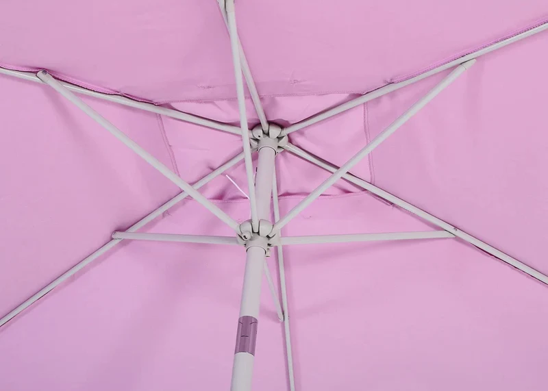 Parasol de jardin 2x3m rectangulaire inclinable polyester/aluminium 4,5kg lilas 04_0003894