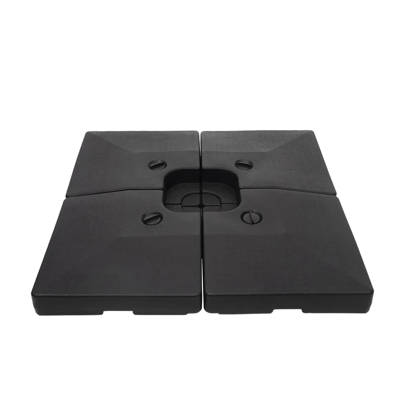 Pied de parasol support remplissable 124kg 4 modules 04_0003904