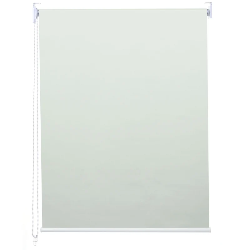 Store enrouleur de fenêtre occultant protection solaire store à tirage latéral 70x160cm opaque crème 04_0004547