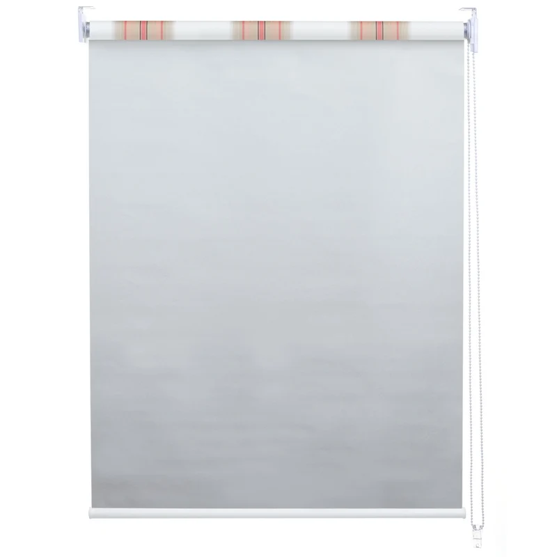 Store enrouleur de fenêtre occultant protection solaire store à tirage latéral 60x230cm opaque blanc rouge beige 04_0004541