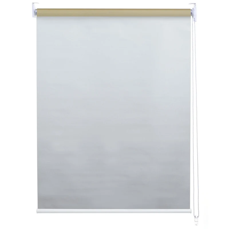 Store enrouleur de fenêtre occultant protection solaire store à tirage latéral 60x230cm opaque beige 04_0004573